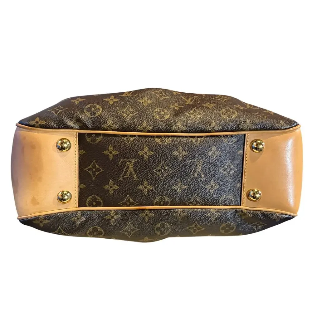Louis Vuitton Boétie MM Monogram Canvas Shoulder Bag with Dust Bag